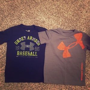2T Boy Under Armour Shirts 👕